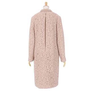 Chloe - 美品 クロエ Chloe コート ロングコート 総レース ウール