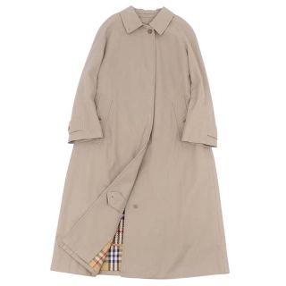 バーバリー(BURBERRY)の美品 Vintage バーバリー Burberrys コート ライナー付き ステンカラーコート バルマカーンコートアウター レディース 7AB2(S相当) ベージュ(その他)