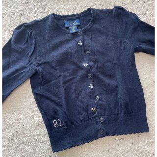 ラルフローレン(Ralph Lauren)のラルフローレンRLネイビーカーディガン3T（100センチ）(カーディガン)