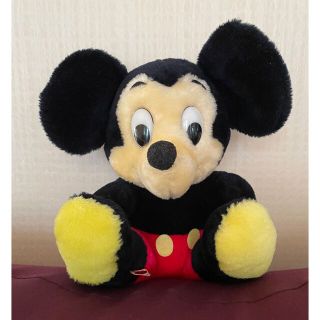 ディズニー(Disney)のミッキーぬいぐるみ　レトロ(ぬいぐるみ)