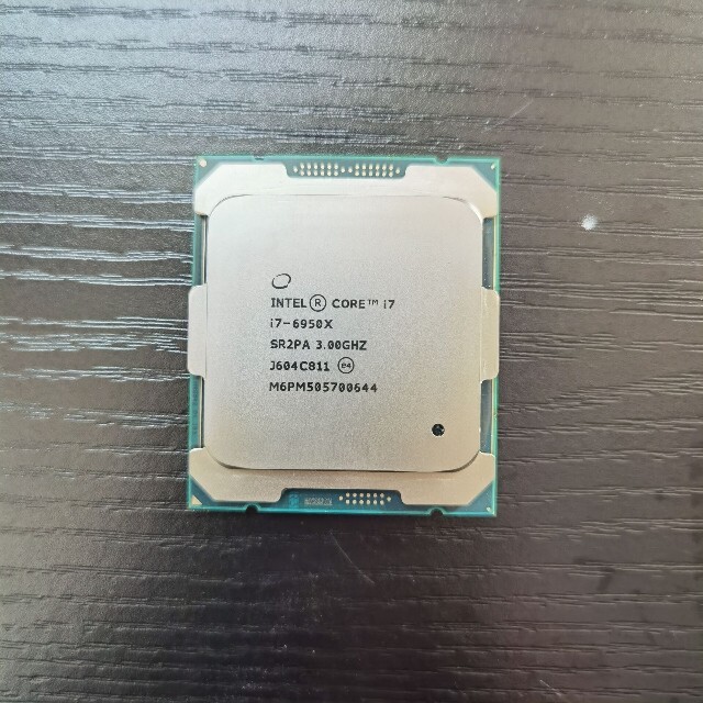 PCパーツIntel Core I7-6950X 分解品