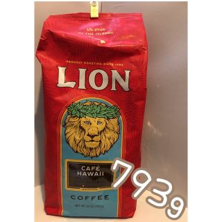 コストコ(コストコ)のコストコ🦁ライオンコーヒー 🦁カフェハワイ ミディアム ダークロースト　793g(コーヒー)