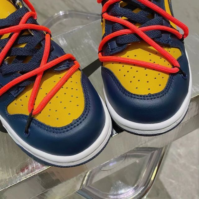 新品未使用ナイキオフホワイトNIKE offwhiteダンクミシガン26.5cm
