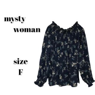 ミスティウーマン(mysty woman)の【mysty woman】オシャレブラウス♡ショート丈(シャツ/ブラウス(長袖/七分))