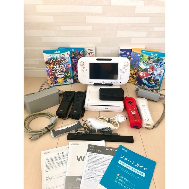 売れ筋がひ贈り物!テレビゲーム年末のプロモーション Nintendo Wii Uプレミアムセット SHIRO セット