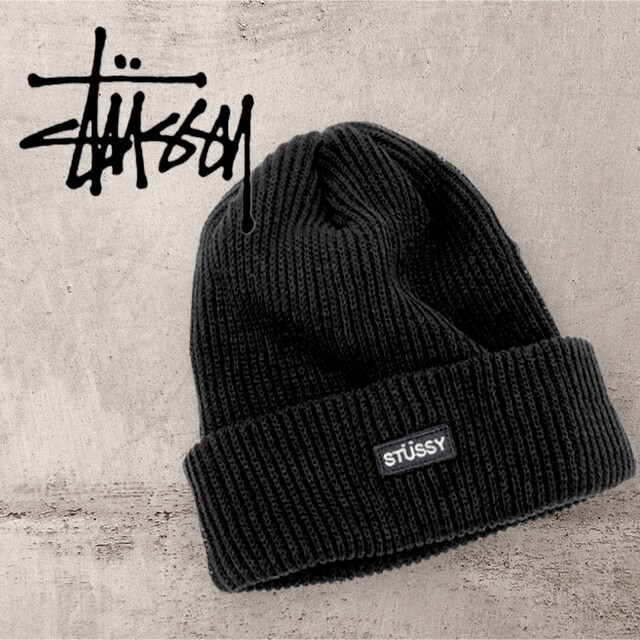 STUSSY(ステューシー)のステューシー STUSSY ニット帽Small Patch Watch Cap  メンズの帽子(ニット帽/ビーニー)の商品写真