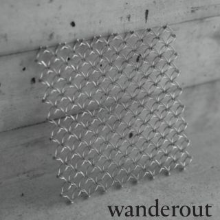 【新品】wanderout WIRE POT STAND SILVER 鍋敷き