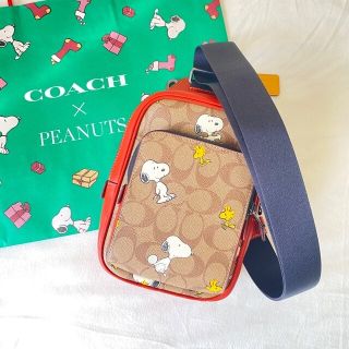 COACH - コーチ スヌーピー ショルダーバッグ ピーナッツ コラボ