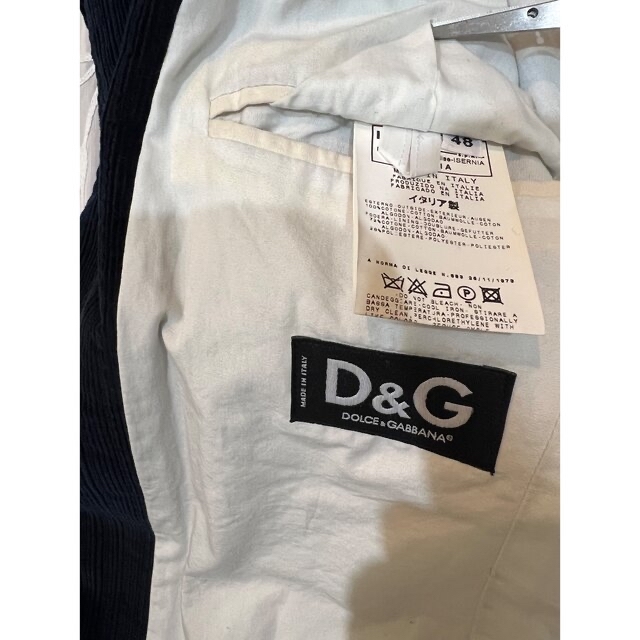 D&G(ディーアンドジー)のmen's ジャケット　D&G  濃紺 メンズのジャケット/アウター(テーラードジャケット)の商品写真