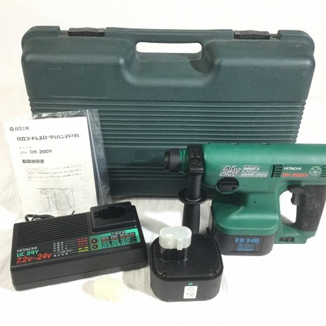 日立 - ☆中古品☆ HITACHI 日立工機 コードレスロータリ 日立 - ☆中古品☆ HITACHI 日立工機 コードレスロータリ