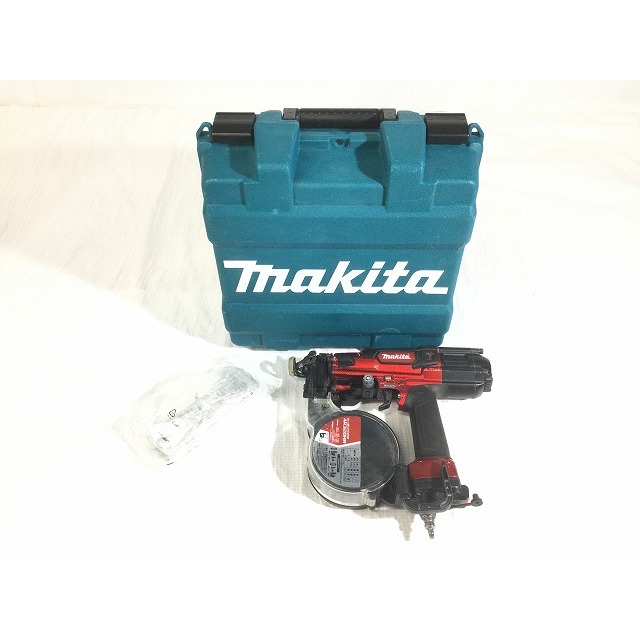 Makita(マキタ)の☆比較的綺麗☆makita マキタ 高圧 エアビス打ち機 AR320HR 赤/レッド エアビス打機 ターボドライバー ネジ打ち機 ネジ打機 60751 自動車/バイクのバイク(工具)の商品写真