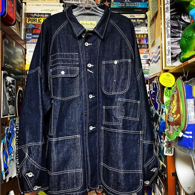 BEAMS カバーオール　デニムジャケット  jacket ssz  Sサイズ