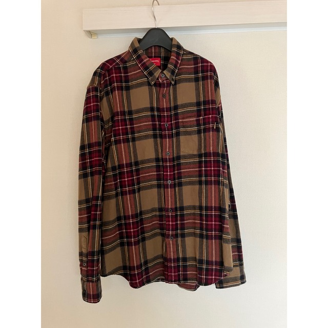 SUPREME tartan flannel shirt