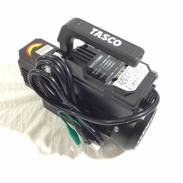 ☆未使用品☆ TASCO タスコ 高性能ツーステージ真空ポンプ TA150XD オイル逆流防止弁付 ケース(TA150CS-21)セット イチネン 60382