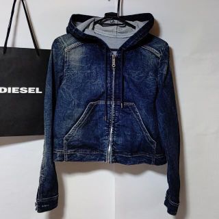 ディーゼル(DIESEL)のDIESEL ジップアップ ジャンパー デニムパーカー(パーカー)