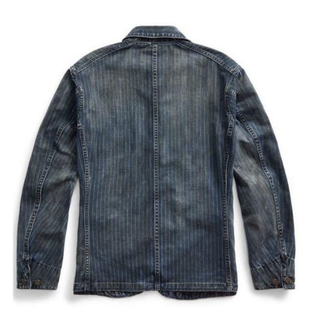RRL - 新品*RRL*ウォバッシュストライプ インディゴ ツイル チョア RRL - 新品*RRL*ウォバッシュストライプ インディゴ ツイル チョア