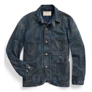 RRL - 新品*RRL*ウォバッシュストライプ インディゴ ツイル チョア