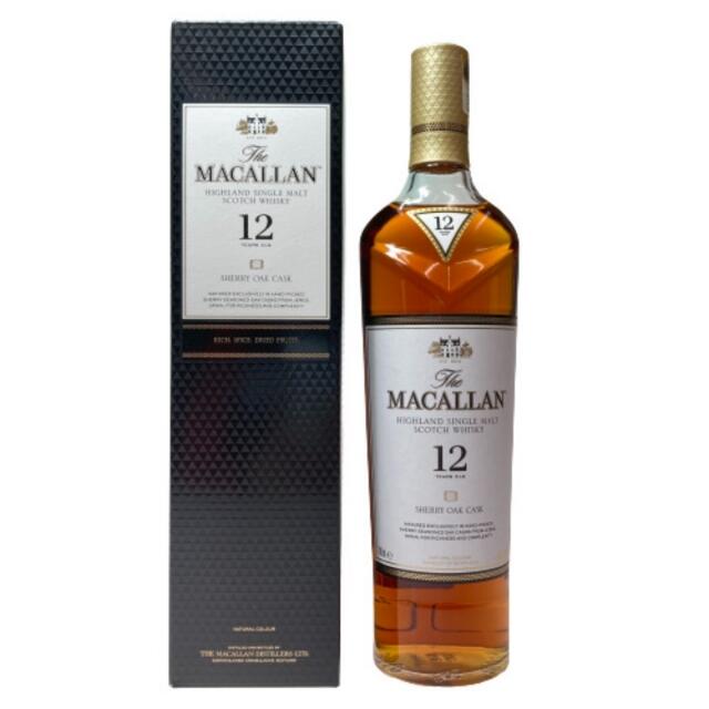 ◎◎The MACALLAN ザ マッカラン シェリー オーク 12年 シングルモルト スコッチ ウイスキー 40％ 700ml