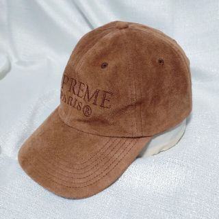 シュプリーム(Supreme)のSupreme　20SS suede 6-panel cap(キャップ)