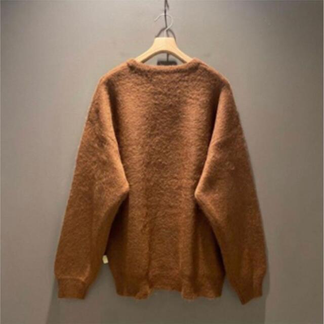 BEAMS(ビームス)の【Sサイズ】SSZ LOOSE MOHAIR KNIT ブラウン メンズのトップス(ニット/セーター)の商品写真