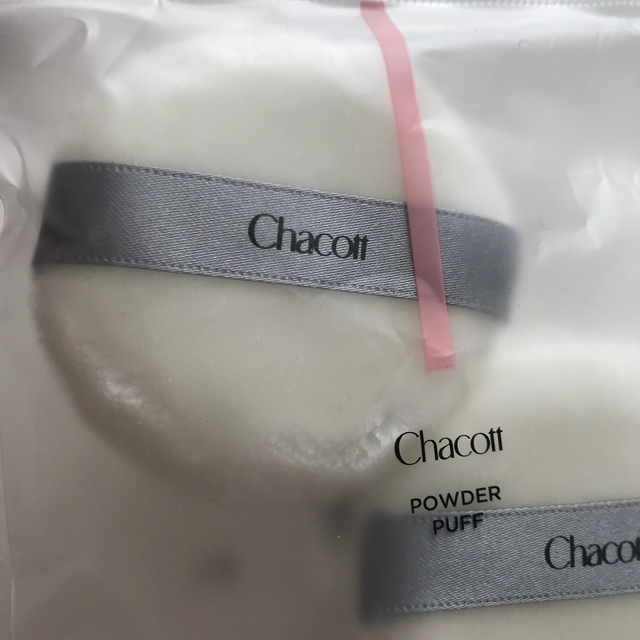 CHACOTT(チャコット)のChacott チャコット パウダーパフ（２ケ入) コスメ/美容のメイク道具/ケアグッズ(パフ・スポンジ)の商品写真