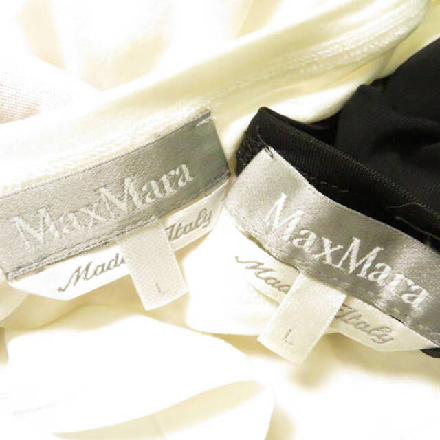 Max Mara(マックスマーラ)のマックスマーラ 半袖Tシャツ 2点 L セット AU929A8 レディースのトップス(Tシャツ(半袖/袖なし))の商品写真