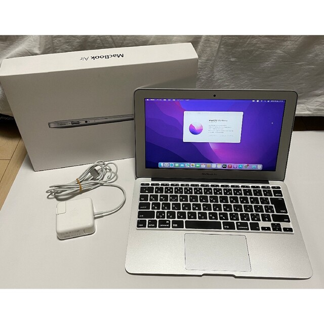 最新 macOS Monterey i5 Apple MacBook Airスマホ/家電/カメラ