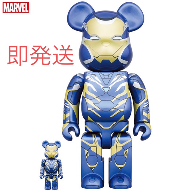 エンタメ/ホビーBE@RBRICK IRON MAN RESCUE SUIT 100％ 400％