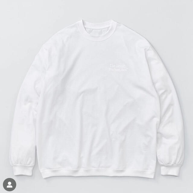 ennoy long sleeve hem rib tee Lサイズ 白 非対面取引 7920円引き