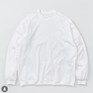 ワンエルディーケーセレクト(1LDK SELECT)のennoy long sleeve hem rib tee Lサイズ　白(Tシャツ/カットソー(七分/長袖))