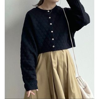 ダブルクローゼット(w closet)のw closet✳︎2WAYキルティングカーディガン(トレーナー/スウェット)