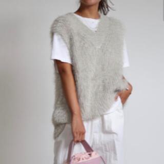 ドゥーズィエムクラス(DEUXIEME CLASSE)のgypsohila  AYAKO ジプソフィアFeather Knit Vest(ベスト/ジレ)