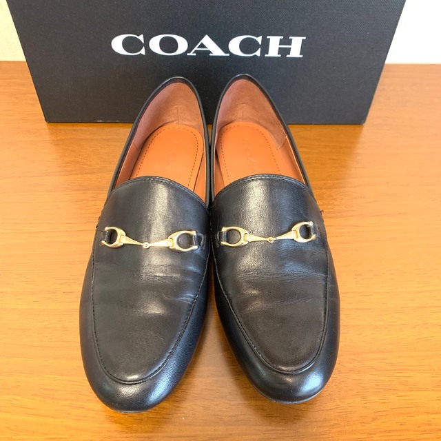 COACH 本革 ハーレー ローファー 23.5㎝ 先着 www.gold-and-wood.com