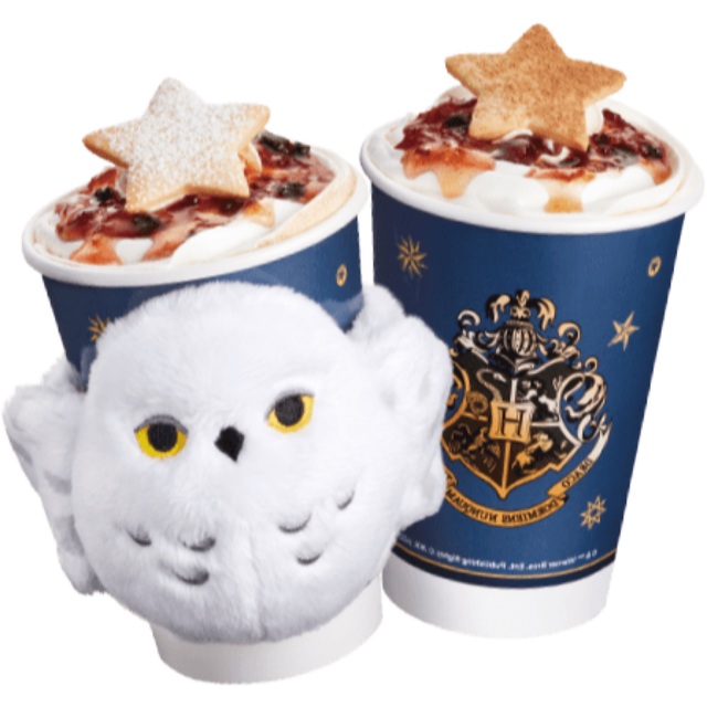 TULLY'S COFFEE(タリーズコーヒー)の【ハリーポッターコラボ】ヘドウィグ スリーブ キッズ/ベビー/マタニティの授乳/お食事用品(マグカップ)の商品写真