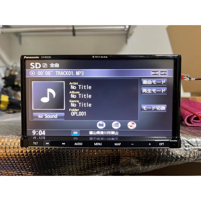 Panasonic - Strada カーナビ CN-RE03D 2016年 パナソニック