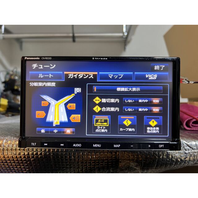 Panasonic - Strada カーナビ CN-RE03D 2016年 パナソニック Panasonic - Strada カーナビ CN-RE03D 2016年 パナソニック