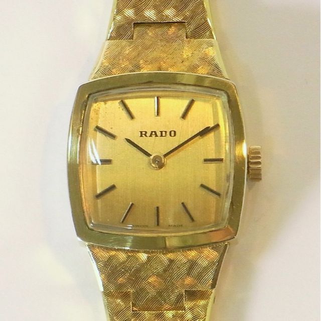 古い ラドー 手巻き レディース ビンテージRADO Silhouette レディース手巻き腕時計 稼動品