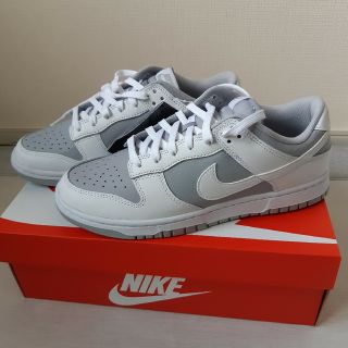 ナイキ(NIKE)のNIKE　ダンクロー レトロ “ウルフグレー/ホワイト” DJ6188 003(スニーカー)