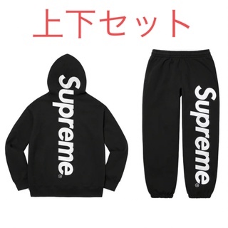 シュプリーム(Supreme)のSatin Appliqué Hooded Sweatshirt pant(パーカー)