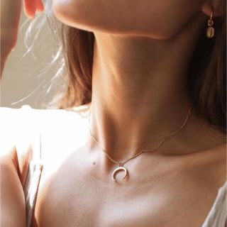 アリシアスタン(ALEXIA STAM)のALEXIA STAM  Crescent Moon Necklace(ネックレス)