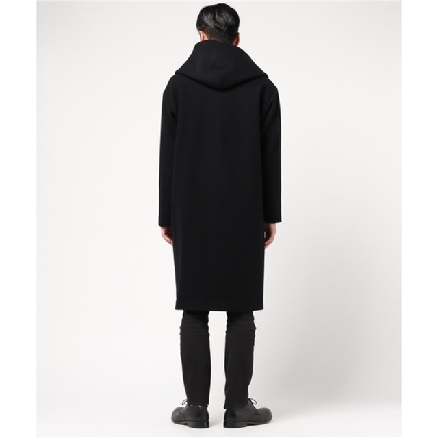 ato LAMB MELTON HOODED COAT