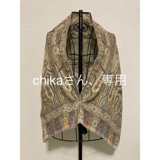 エトロ(ETRO)の【美品】エトロ　ストール(マフラー/ショール)