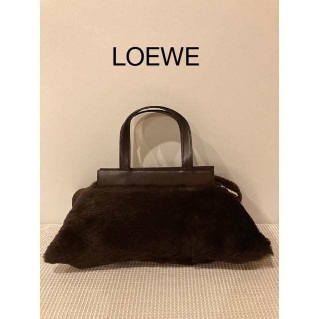 LOEWE(ロエベ)の極美品☆ LOEWE ファーバッグ レディースのバッグ(ハンドバッグ)の商品写真