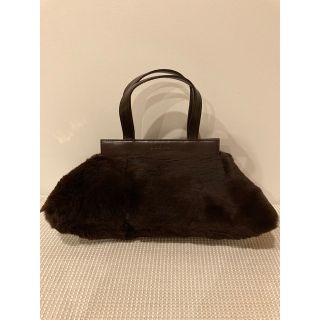 極美品☆ LOEWE ファーバッグ