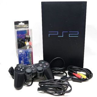 SONY - 動作品 PS2 プレイステーション2 本体 セット SCPH-50000 の ...