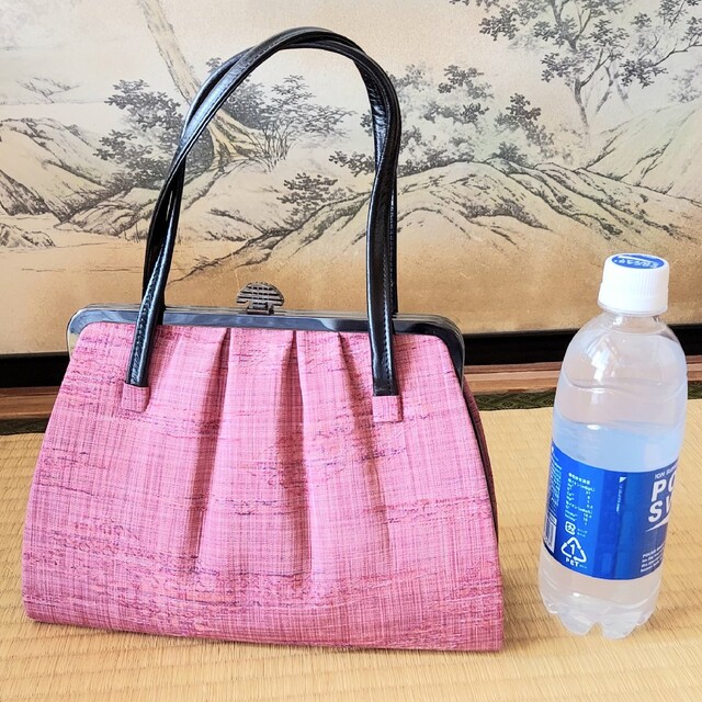 新品 東京浅草製 彩小径 正絹袋帯地 フォーマル バッグ BAG 訪問着 色無地