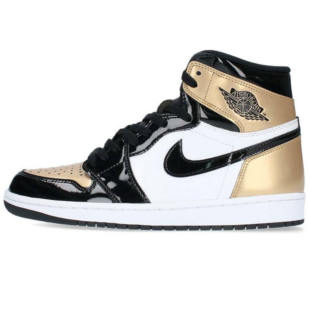 ナイキ AIR JORDAN 1 RETRO HIGH OG GOLD TOE 861428-007 エアジョーダン1ゴールドトゥスニーカー  メンズ 27cm