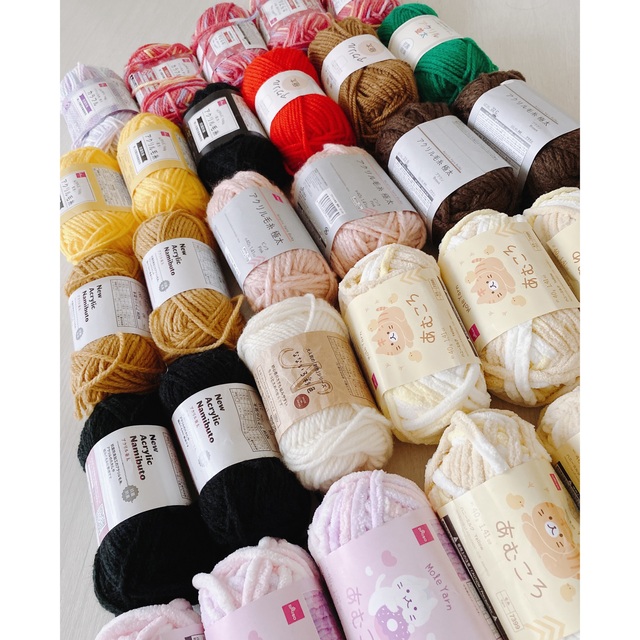 毛糸まとめ売り 37玉