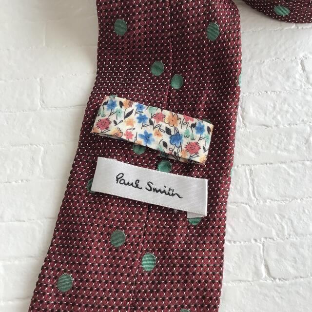 Paul Smith(ポールスミス)の❤️専用【used】ポールスミス 水玉 ネクタイ ドット 2本 メンズのファッション小物(ネクタイ)の商品写真