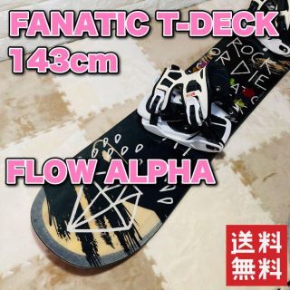 ファナティック(fanatic)のFANATIC T-DECK ティーデッキ FLOW ALPHA ビンディング(ボード)